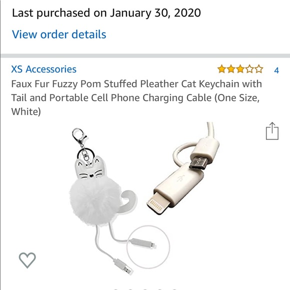 🐱 NWT KEYCHAIN CELL PHN CHARGER🐱 - Picture 4 of 7